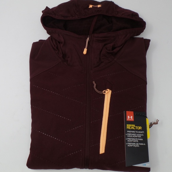 under armour reactor hooded jacket